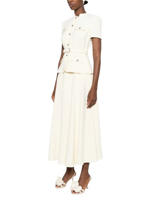 Abito maxi button-up SELF PORTRAIT | PF26011MYYELLOW